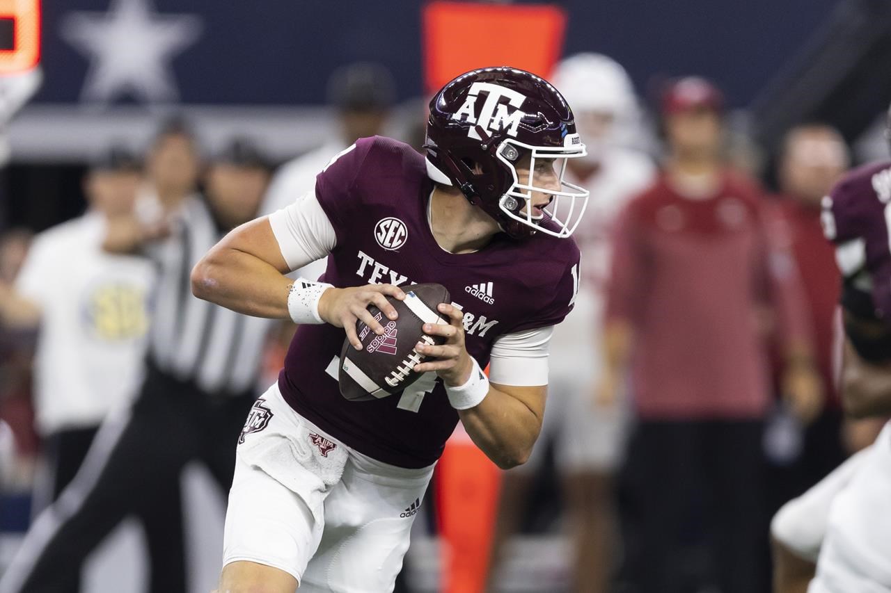 Achane mène Texas A&M (23e) à Arkansas (10e), 23-21