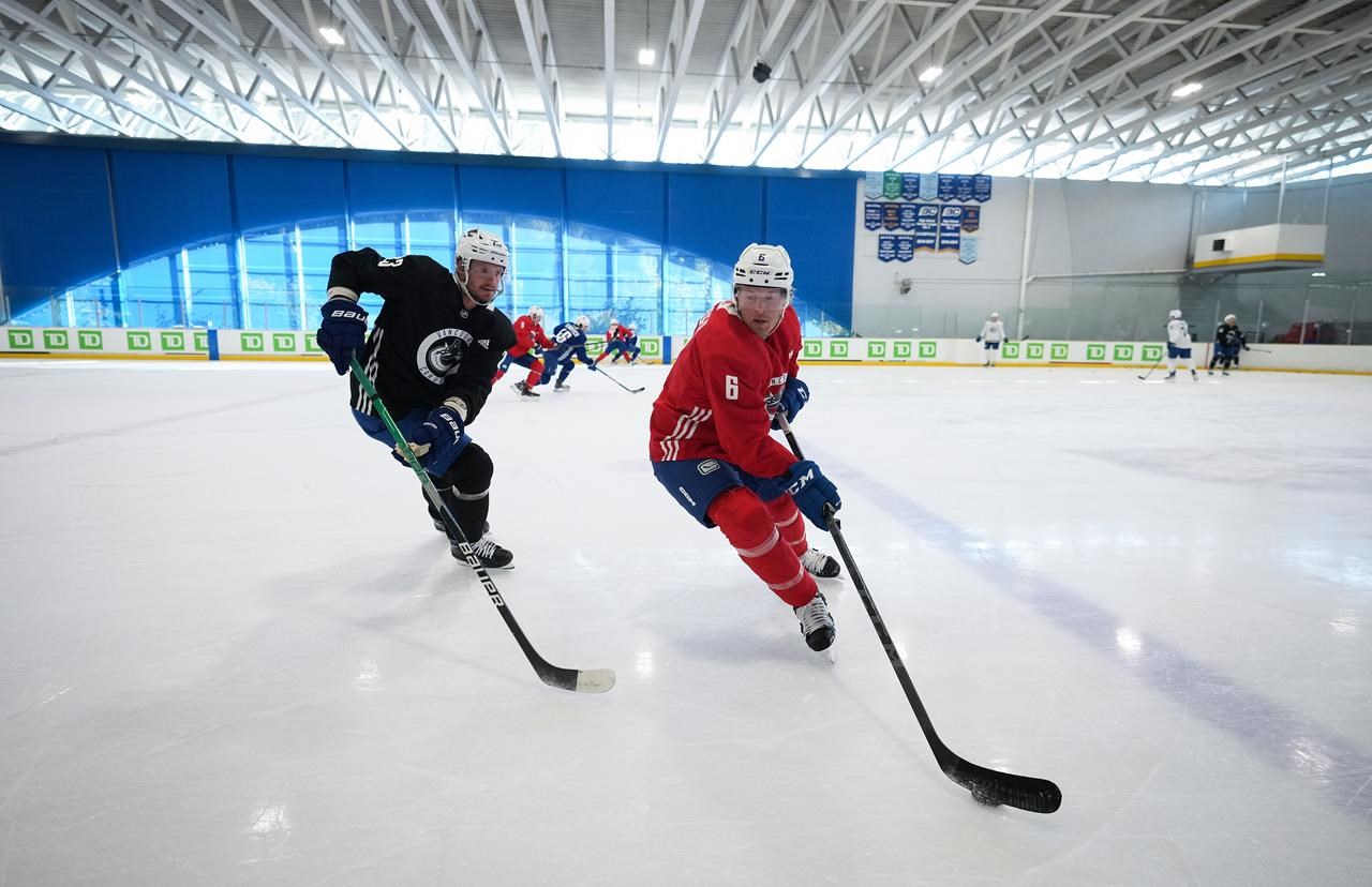 Brock Boeser recentré sur le hockey alors que les Canucks de Vancouver donnent le coup d’envoi du camp d’entraînement