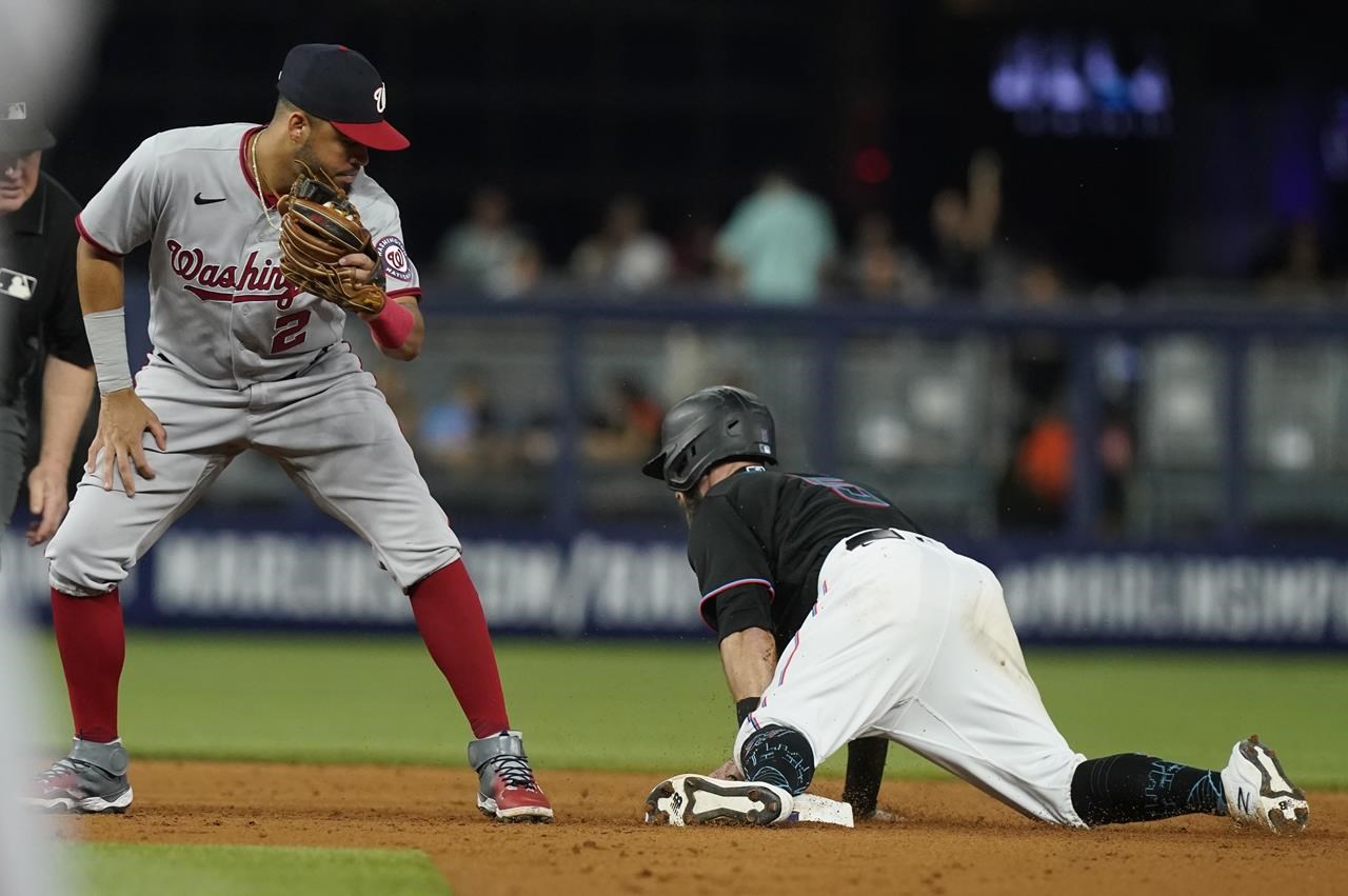 Garrett lance 6 manches fortes, les Marlins battent les Nationals 5-2