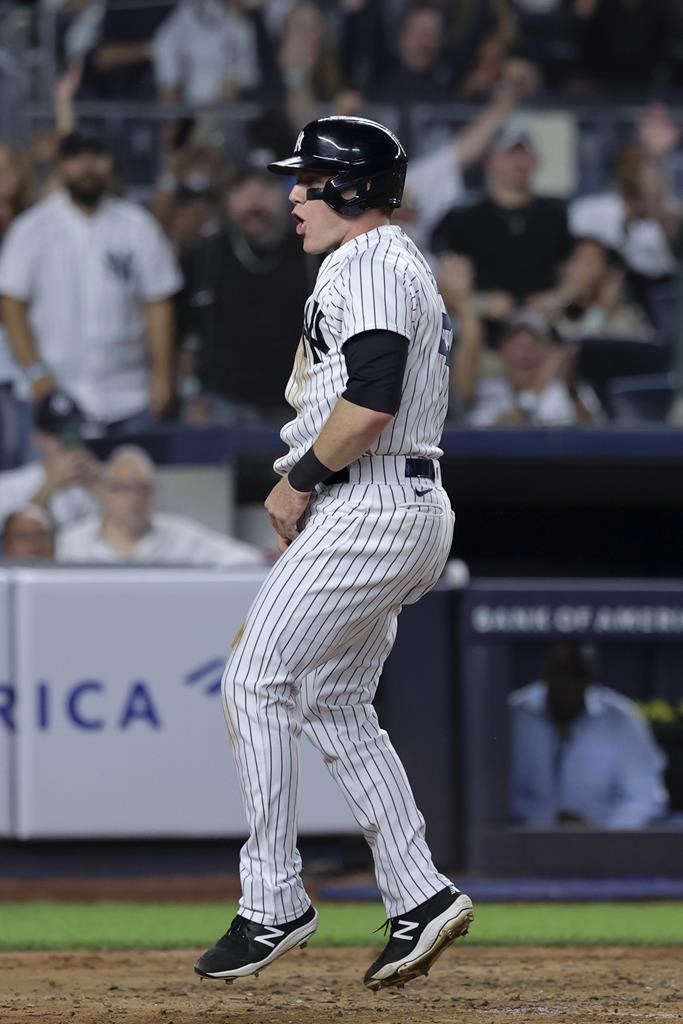 Judge’s 60th homer sparks 5-run 9th, Yanks stun Pirates 9-8