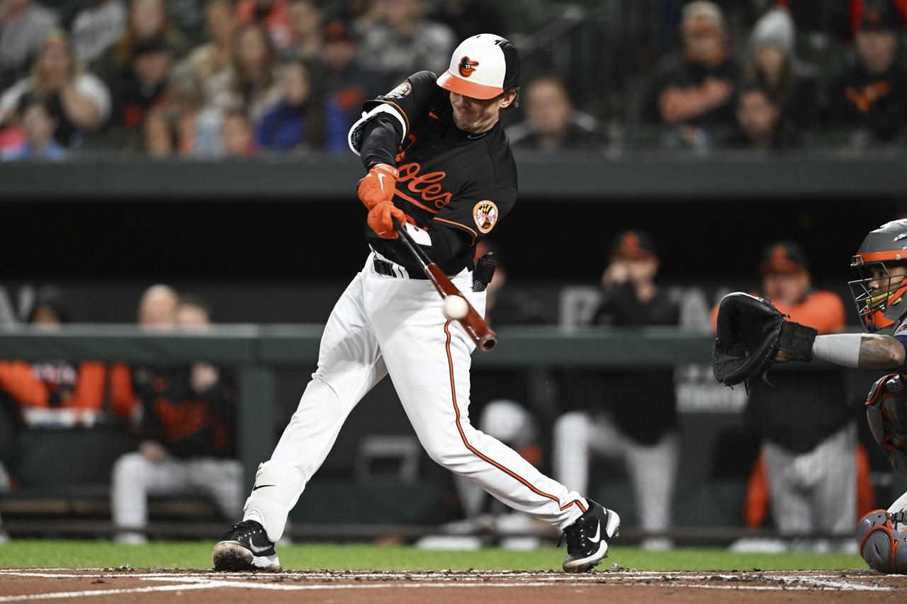 Kremer lance 4-hitter, Rutschman HR, Orioles blank Astros