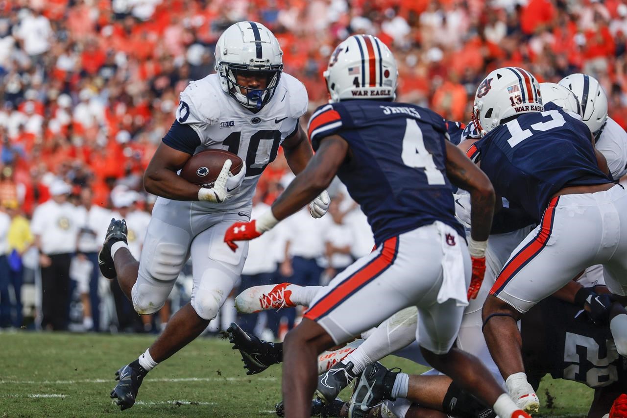 La ligne de Penn State n°14 devient physique, le RB Singleton émerge