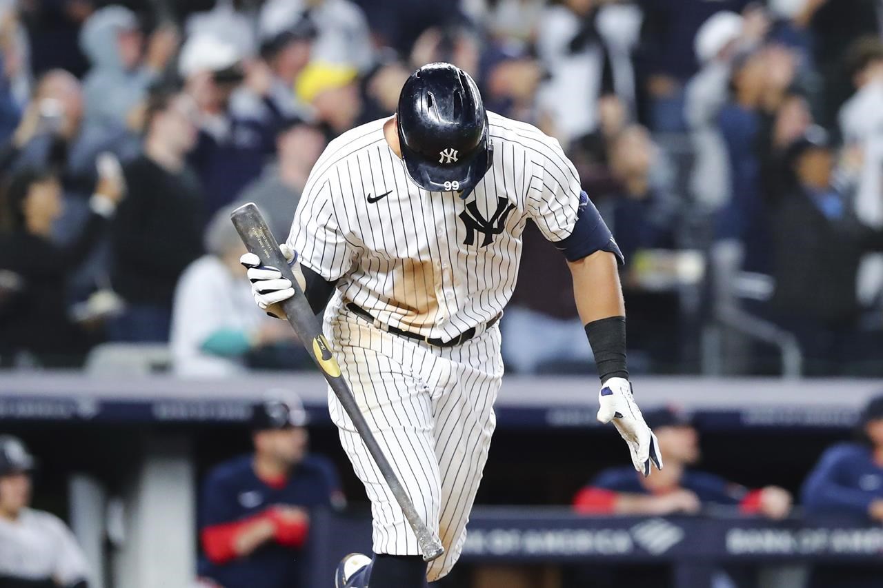La star des Yankees Judge reste à 1 homer de la marque AL de Maris (61)