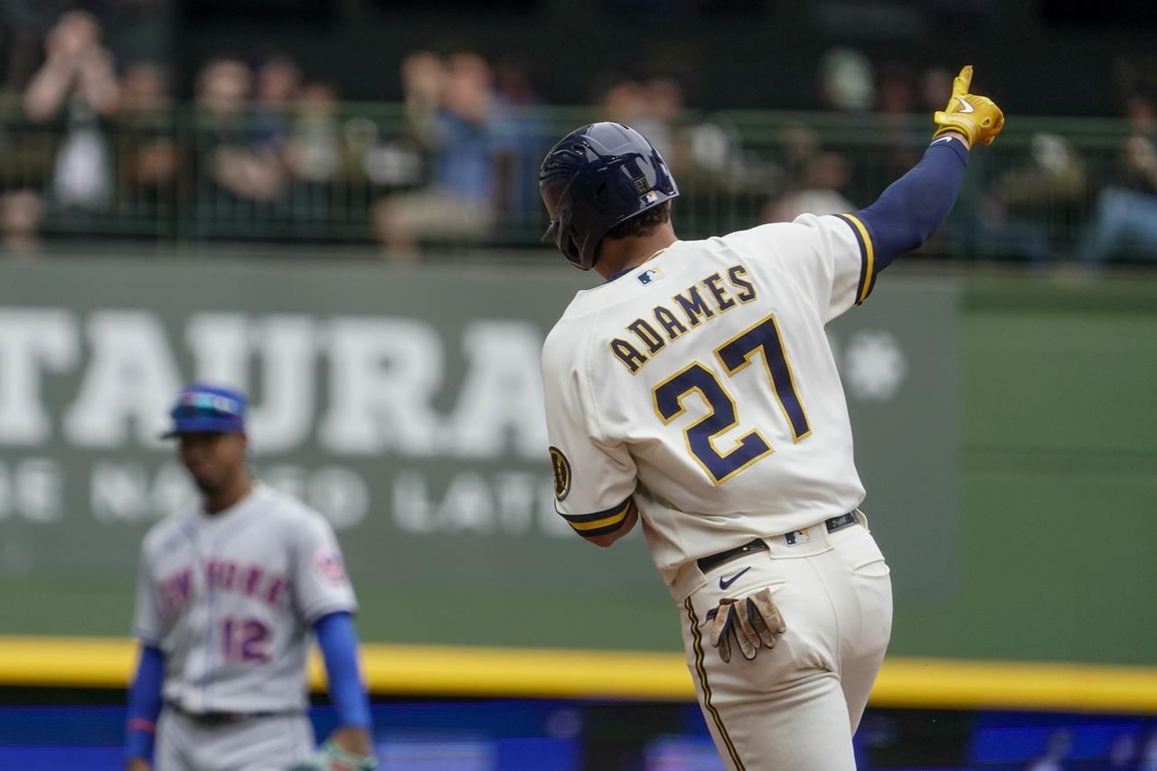 Le chelem de Brosseau soulève les Brewers 6-0, les Mets établissent un record de frappeurs touchés