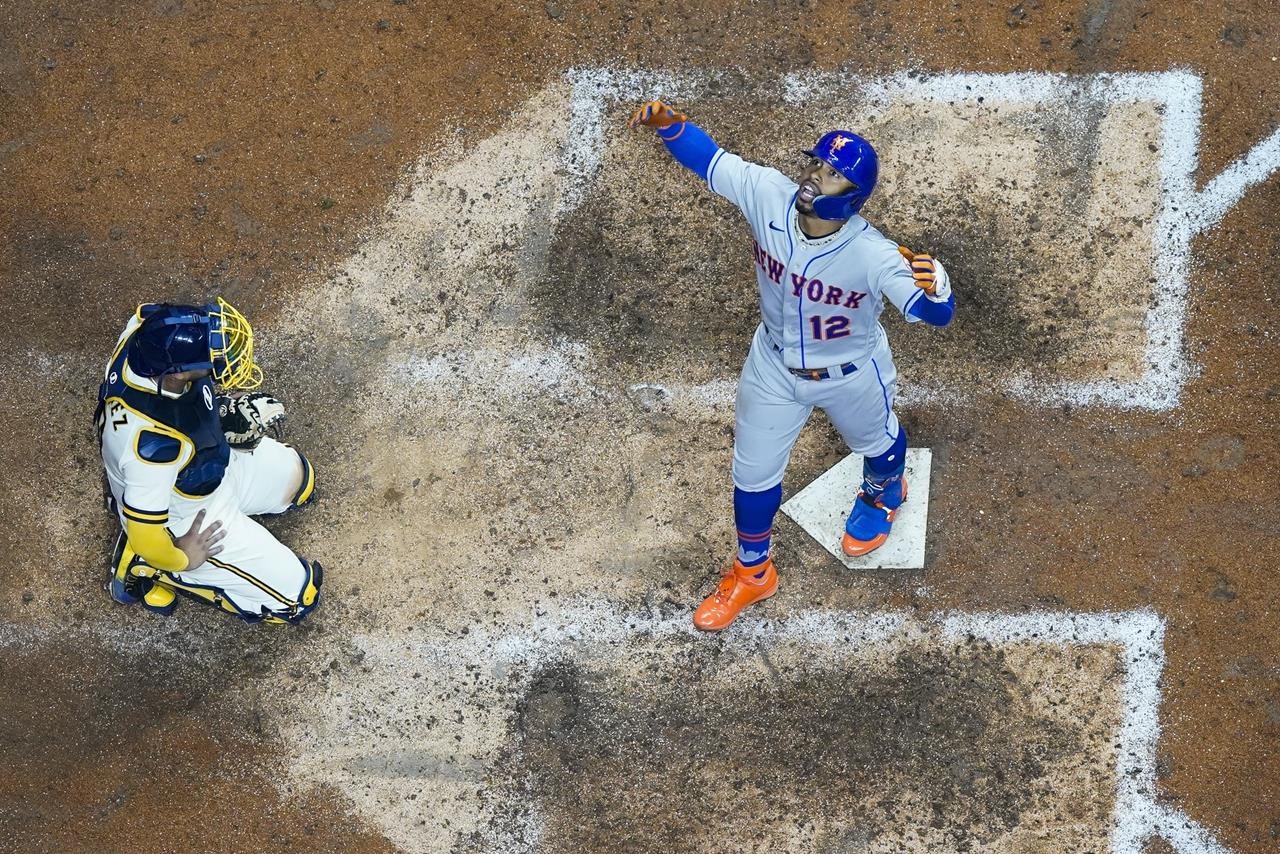 Le slam de Lindor couronne la remontée des Mets dans une victoire 7-5 sur les Brewers