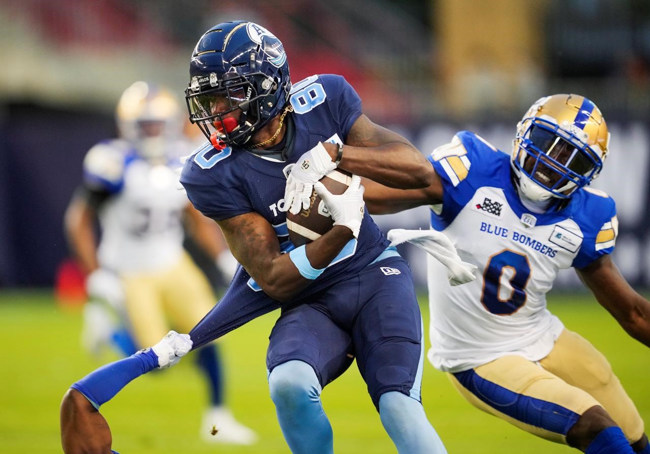 Les Argonauts de Toronto et les Blue Bombers de Winnipeg cherchent à décrocher des matchs de séries à domicile