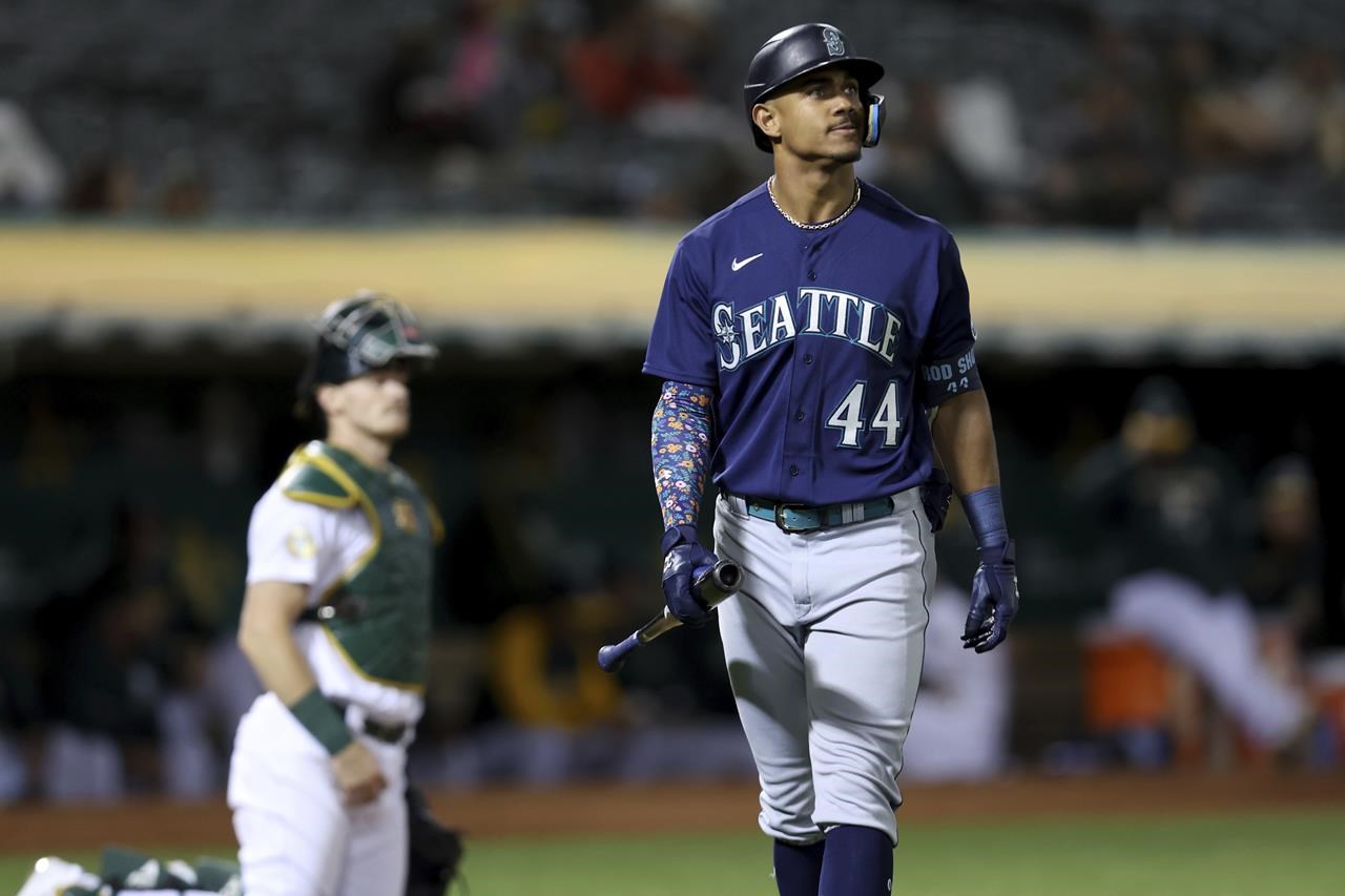 Les Mariners ne réalisent qu’un seul coup, Castillo est touché dans une défaite 4-1 contre les A’s