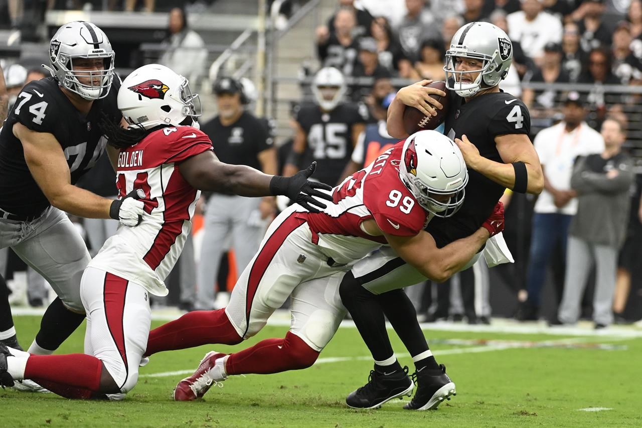 Les Raiders ressentent l’urgence de s’améliorer et d’obtenir leur première victoire