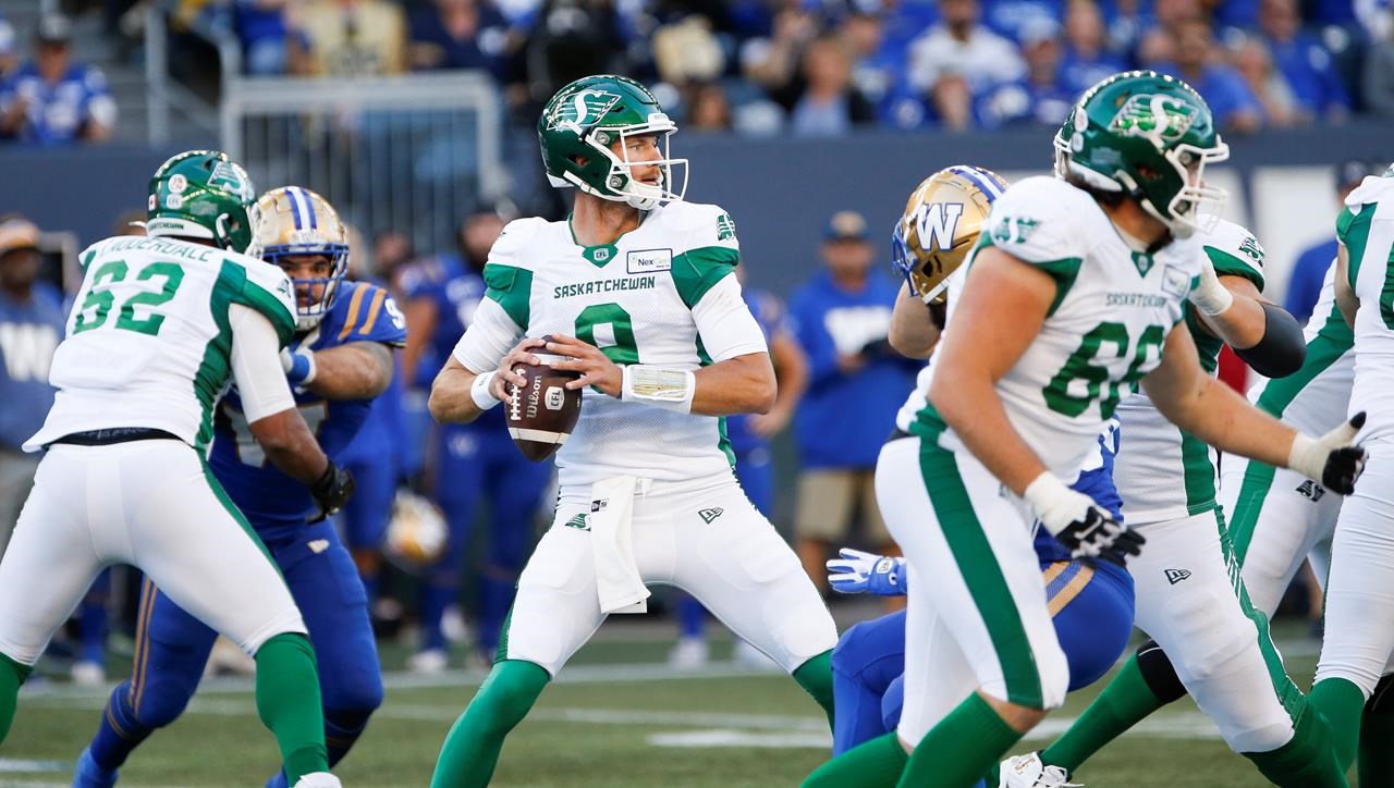 Les Roughriders suspendent le QB Jake Dolegala pour un match après une accusation de conduite en état d’ébriété