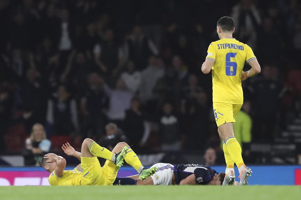 L’Ukraine perd enfin en Écosse, 3-0 en Ligue des Nations