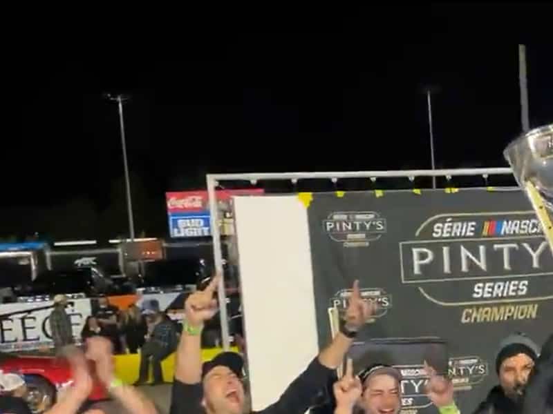 Premier championnat pour Camirand en NASCAR Pinty’s