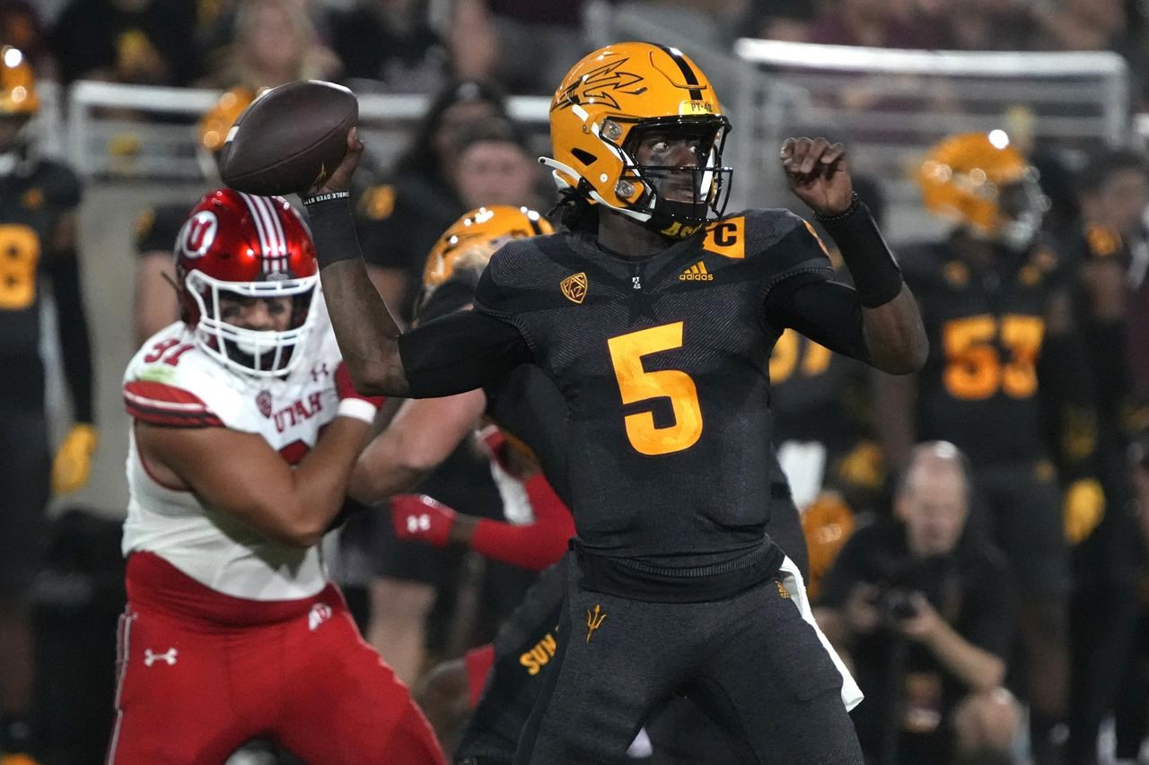 Rising lance deux TDs, le No. 13 Utah bat Arizona St 34-13