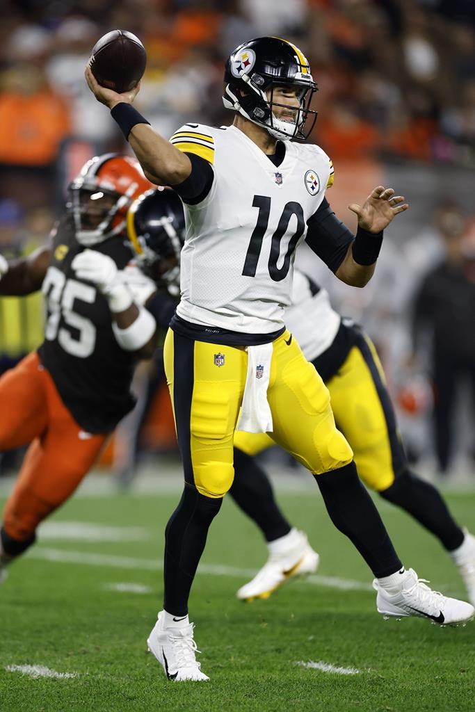 Trubisky et l’attaque des Steelers s’enlisent dans une défaite contre les Browns