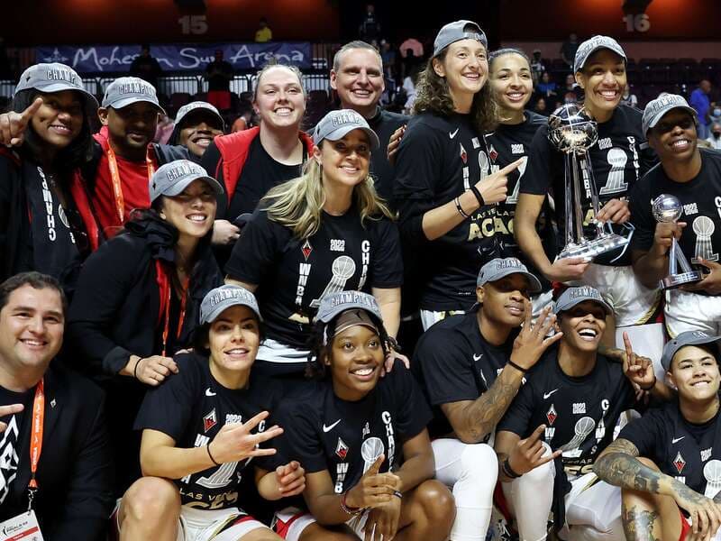 WNBA: un premier titre pour les Aces de Las Vegas