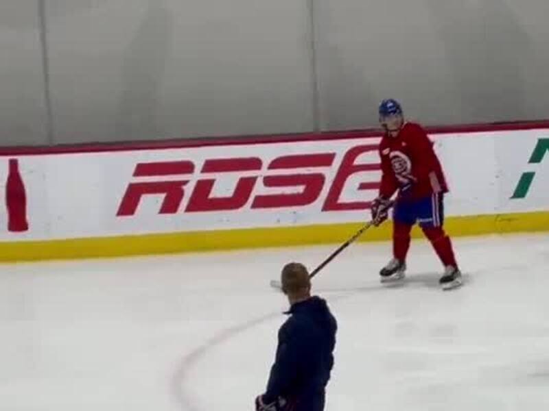 À VOIR: Martin St-Louis TRÈS intense à l’entraînement