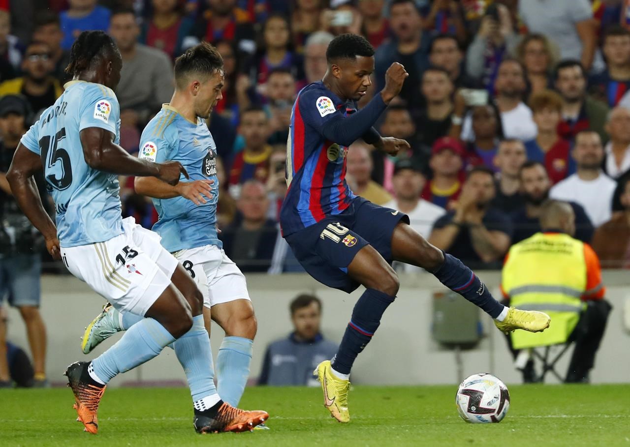 Barcelone bat le Celta pour une 7e victoire consécutive dans le championnat espagnol