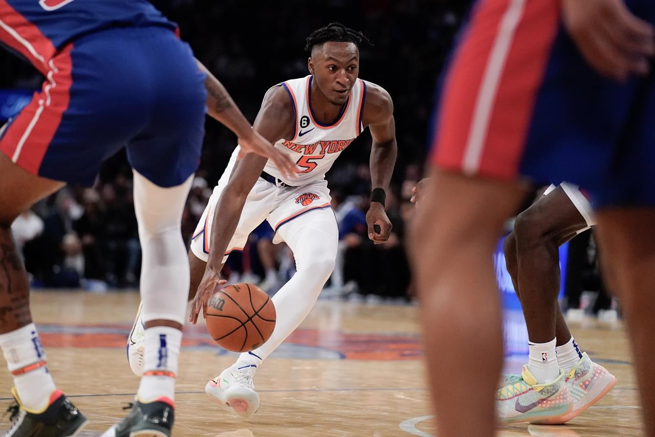 Barrett mène les Knicks à la victoire contre Détroit pour les débuts de Brunson
