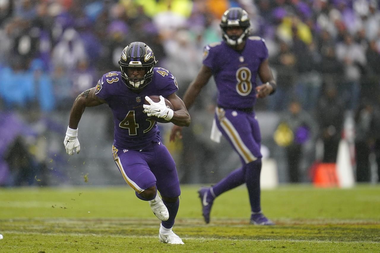 Bateman, Hill exclus des Ravens contre Cincinnati