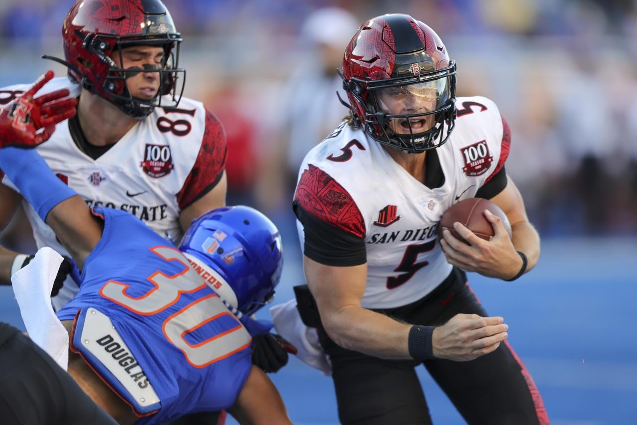 Boise State, avec son nouveau QB titulaire Green, bat SDSU 35-13