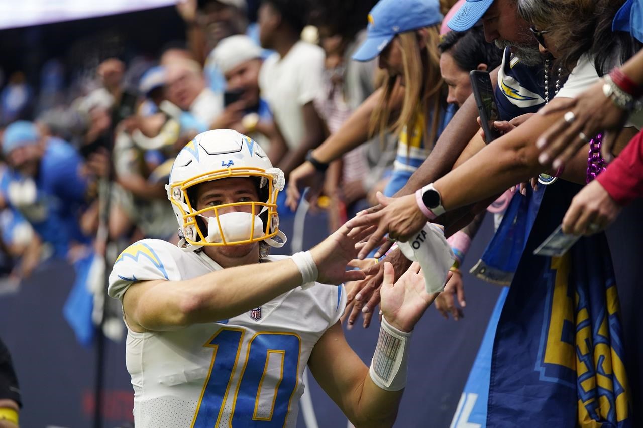 Herbert, les Chargers rebondissent avec une victoire à Houston