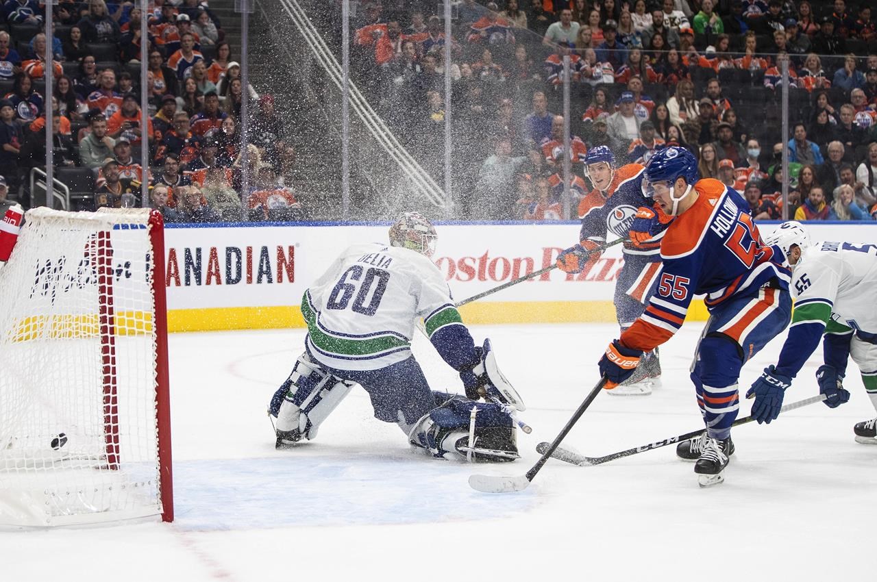 Holloway mène les Oilers à une déroute pré-saison de 7-2 contre les Canucks