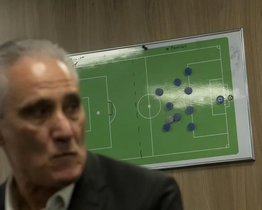 L'entraîneur national de football du Brésil, Adenor Leonardo Bachi, également connu sous le nom de Tite, donne une interview à Rio de Janeiro, au Brésil, le jeudi 6 octobre 2022. width=