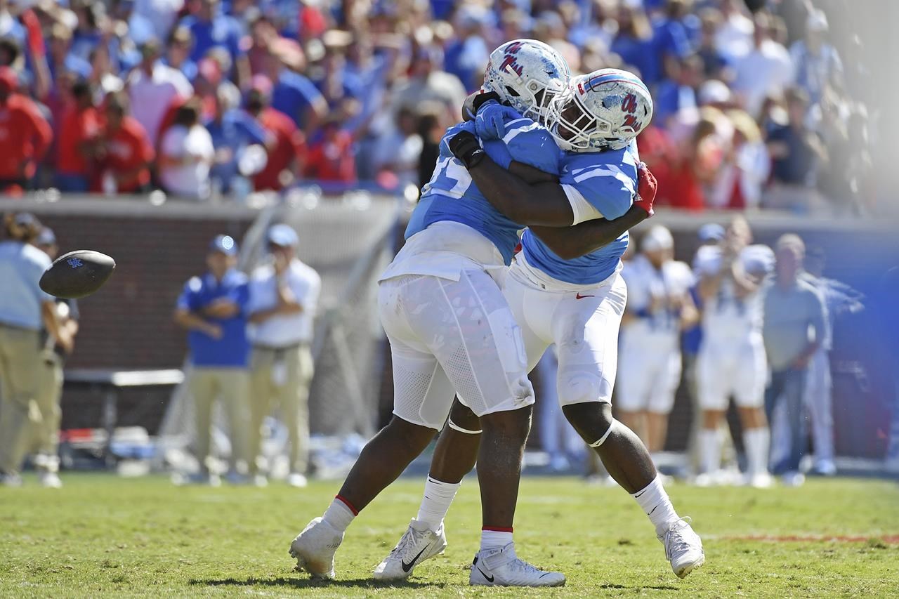 Le No. 14 Mississippi bat le No. 7 Kentucky 22-19