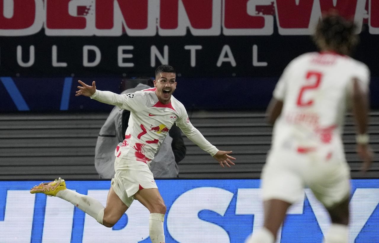 Leipzig bat le Celtic 3-1 pour sa 1ère victoire en Ligue des Champions