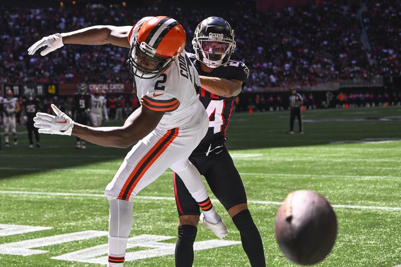 Les Browns se blessent à nouveau dans une douloureuse défaite sur la route contre les Falcons