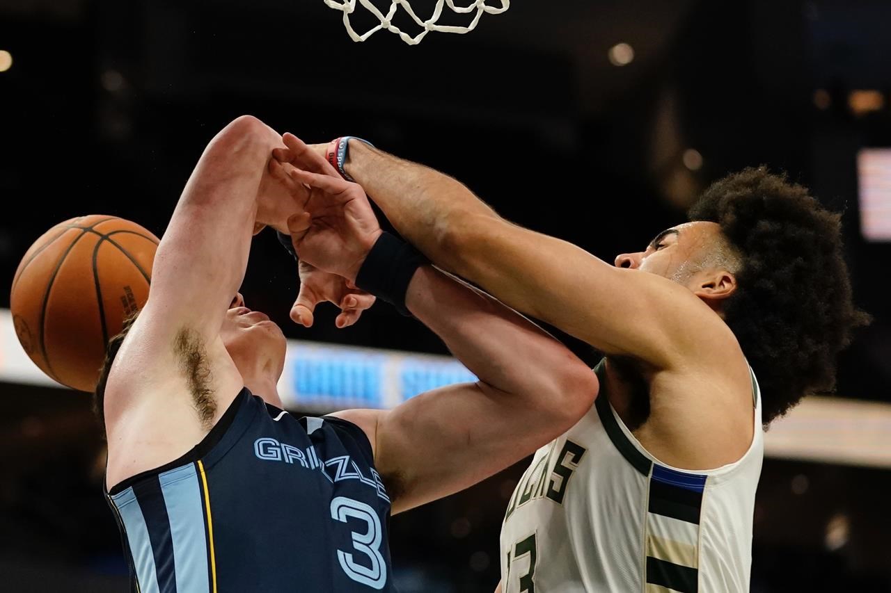 Les Grizzlies battent les Bucks 107-102