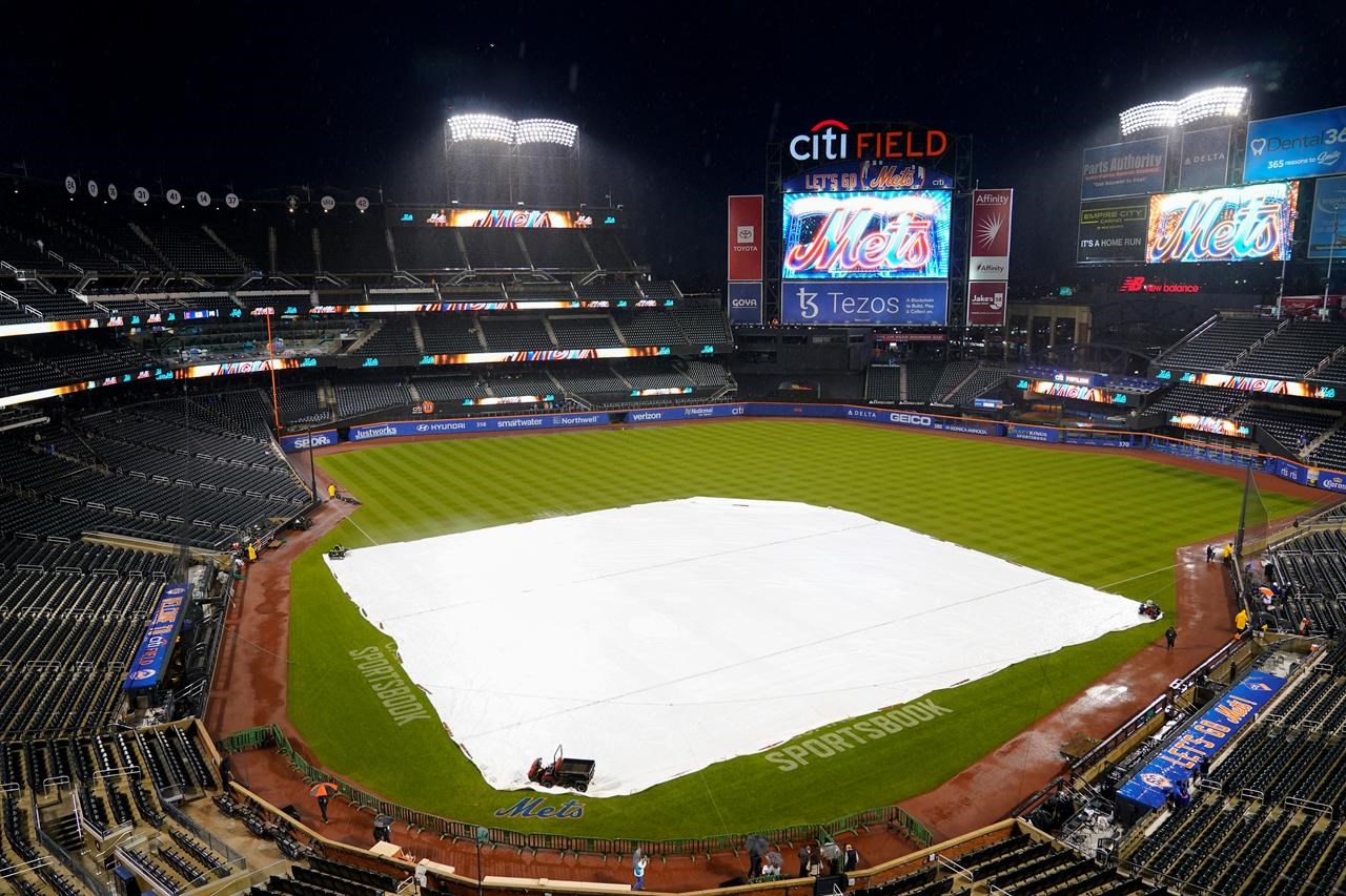 Match Nationals-Mets annulé à cause de la pluie, programme double mardi
