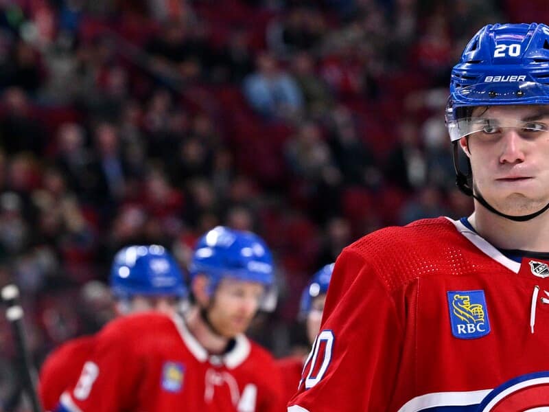 Paris sportifs: Slafkovsky loin d’être le favori pour le Calder