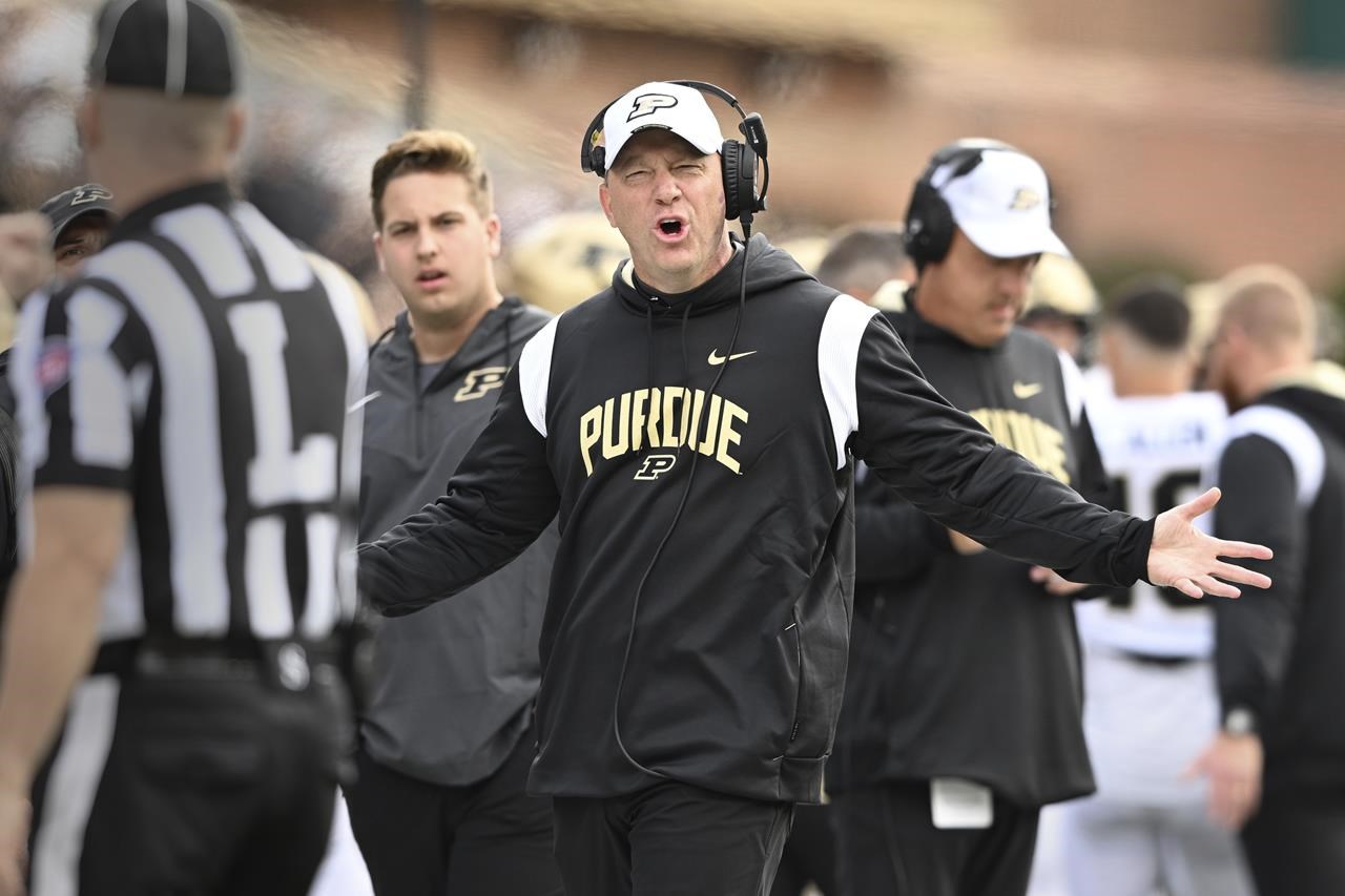 Purdue bat Maryland 31-29