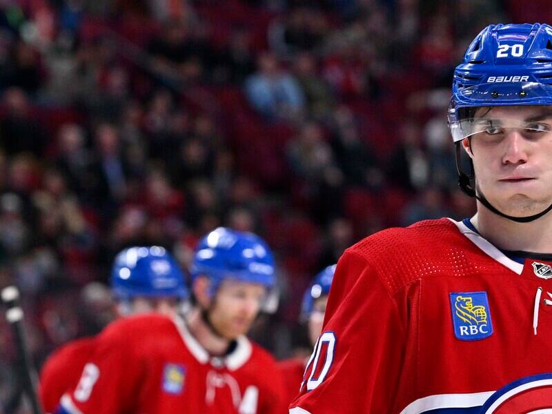 Slafkovsky demeure insatisfait