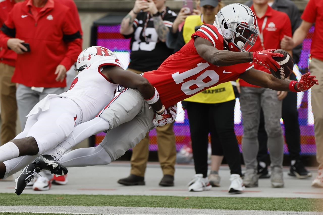 Williams court pour 5 TDs, OSU No. 3 bat Rutgers 49-10