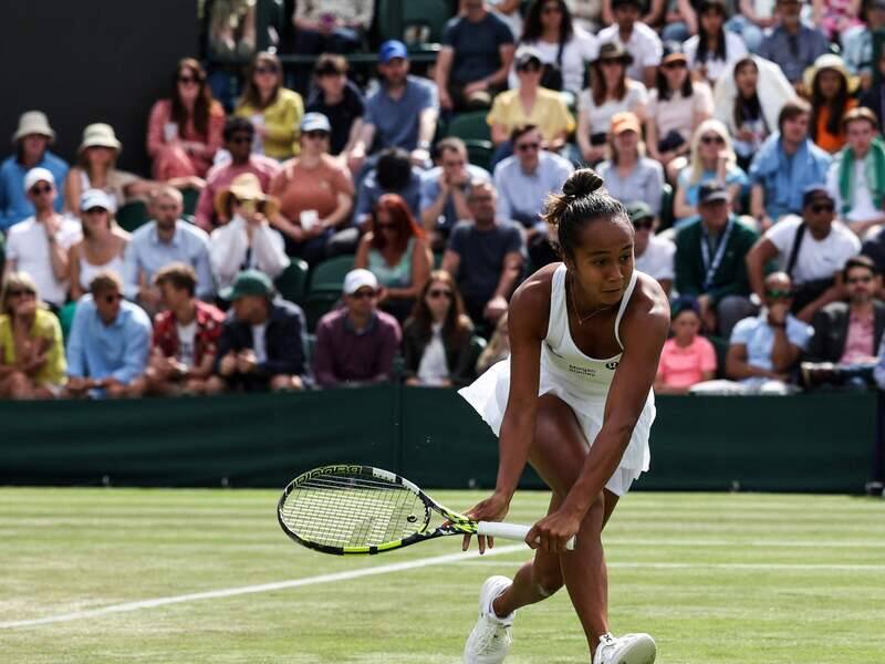 Leylah Annie Fernandez aussi Ã©liminÃ©e en double fÃ©minin – TVA Sports