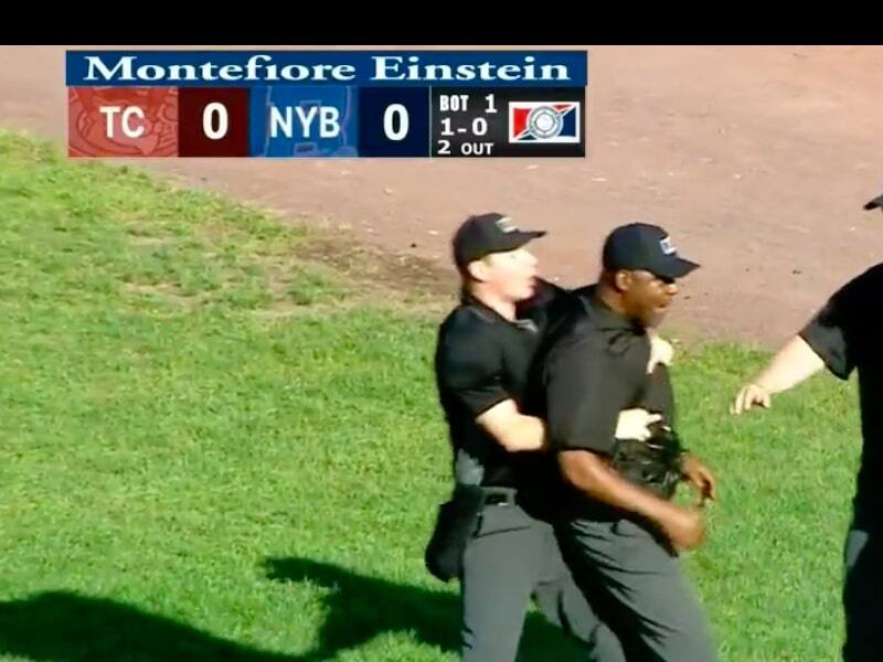 Ã VOIR : un arbitre expulsÃ© d’un match pour une altercation – TVA Sports