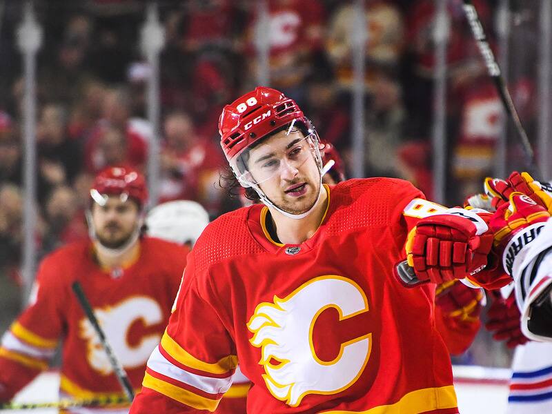 Flames: Andrew Mangiapane prÃªt Ã  revenir en force – TVA Sports