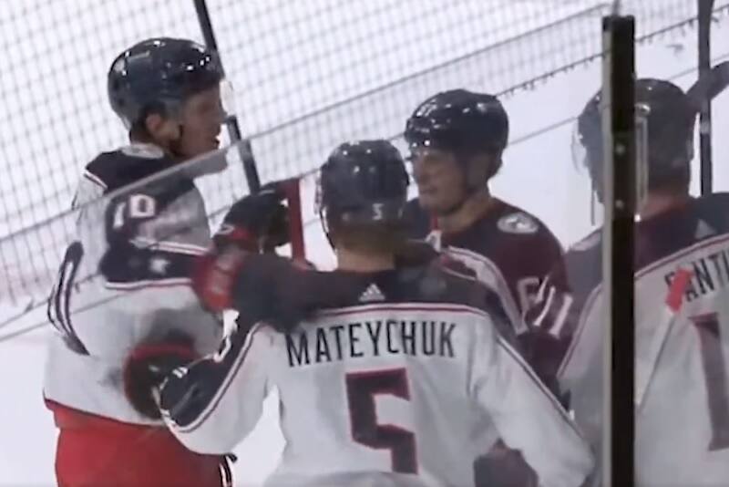 Ã VOIR : Fantilli se met au travail – TVA Sports