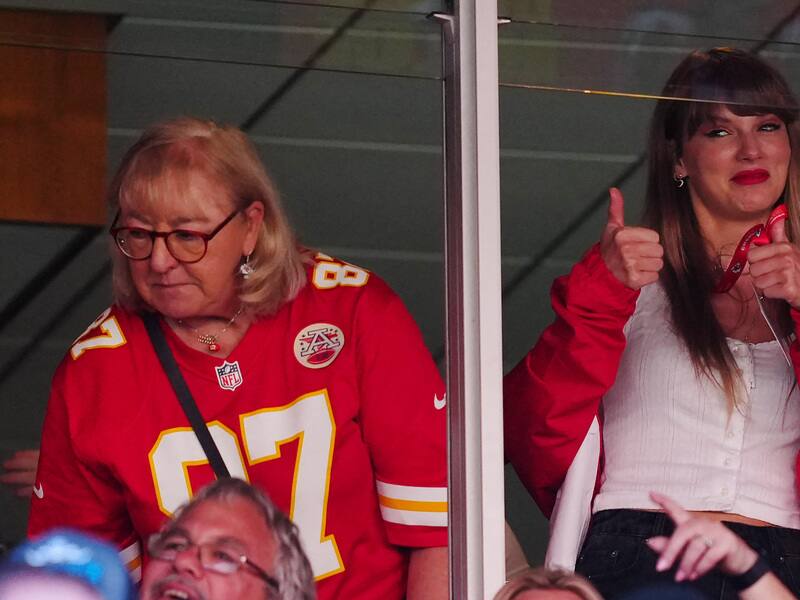 Taylor Swift, Â«le plus gros attrapÃ©Â» de Travis Kelce – TVA Sports