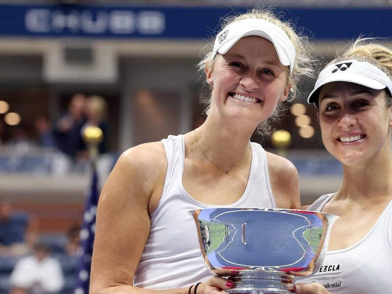 Une Canadienne remporte les Internationaux des Ãtats-Unis en double – TVA Sports