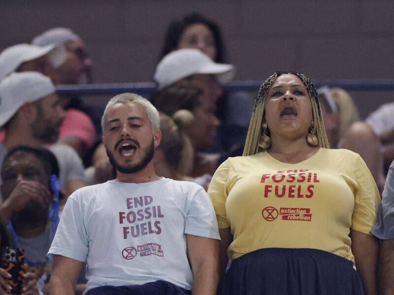 US Open: le match Gauff-Muchova interrompu par des protestataires – TVA Sports